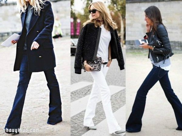 Fashionable ways for girls to wear various jeans