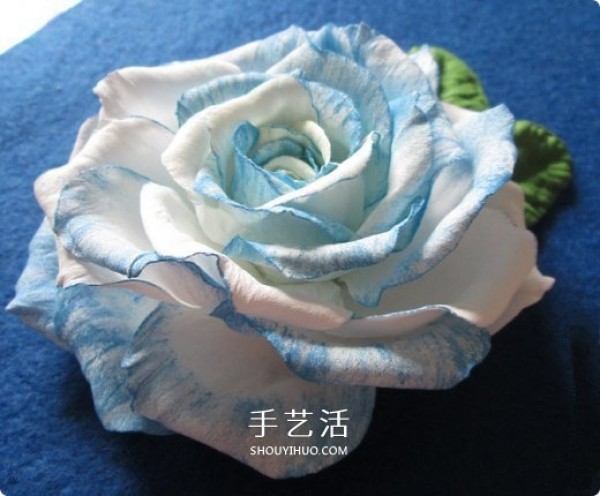 How to make roses from sponge paper so realistically that its hard to tell the real ones from fakes! 