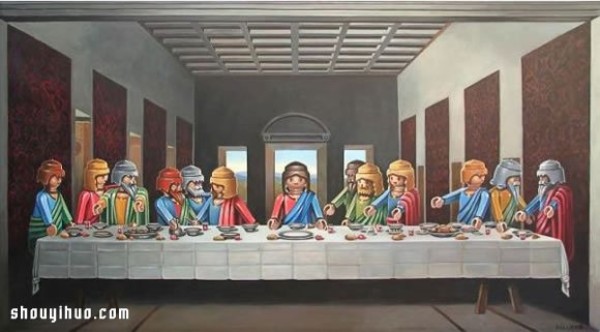 Use toys Playmobil to DIY world classic paintings!