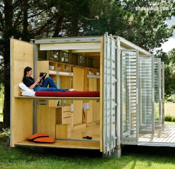 Change your thinking about shipping containers and building a container home that can accommodate a family of four