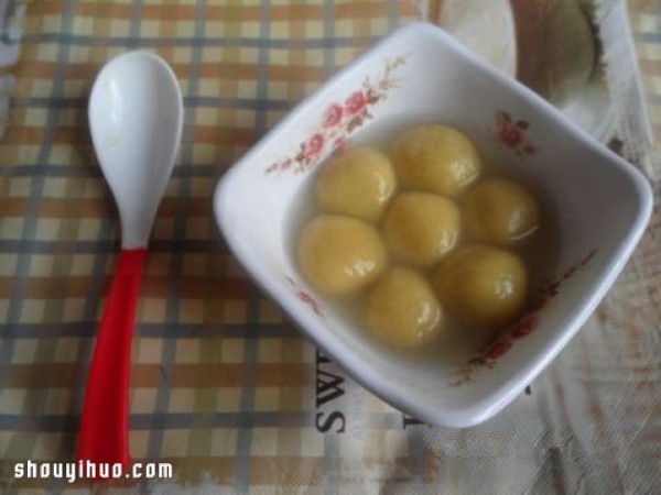 How to make sweet potato dumplings and make homemade dumplings for the Lantern Festival