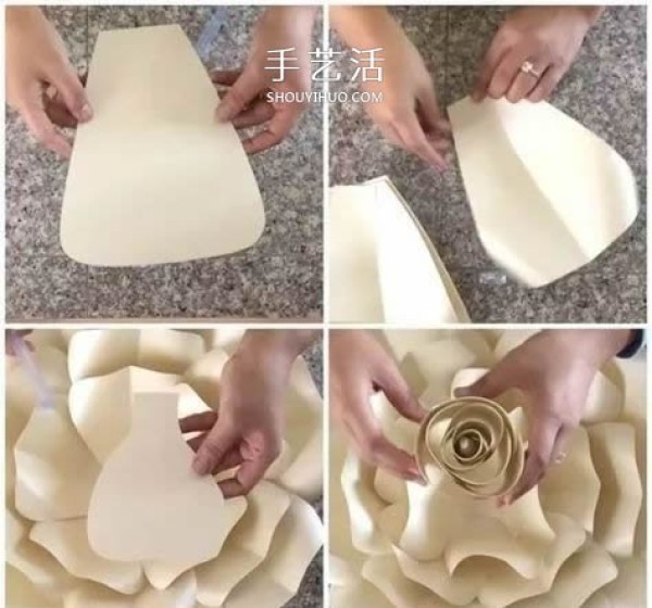 How to make handmade paper flowers with many beautiful paper flowers with complete illustrations