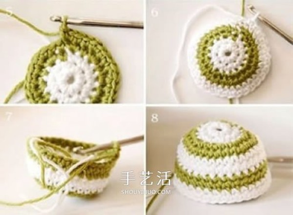 Cute and beautiful! Illustration of the method of hand-crocheting wool balls