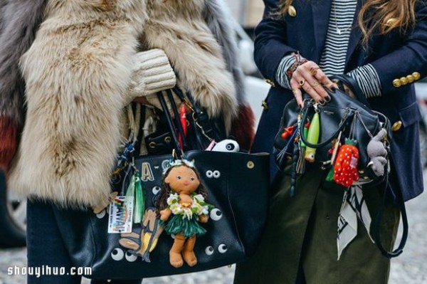 Womens Novelty Bags Appearing in Fashion Street Photos