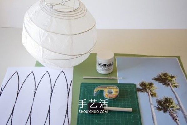 How to make homemade paper lanterns with illustrations of how to make personalized lanterns