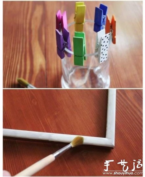 Creative DIY photo wall photo wall production tutorial