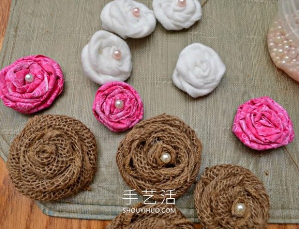 16 charming handicraft decorations made by DIY with various flowers