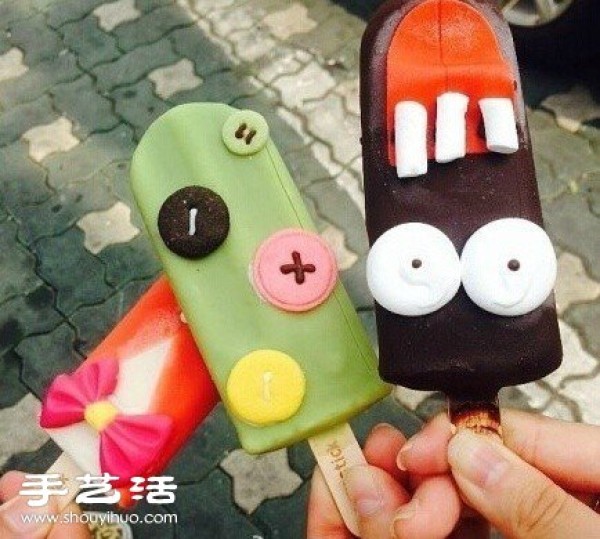 DIY cute cartoon popsicle ice cream