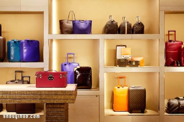 Louis Vuitton Paris Avenue Montaigne store decoration and layout design