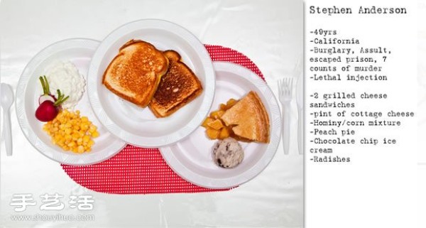 What would you eat if it were you? The last meal of death row inmates