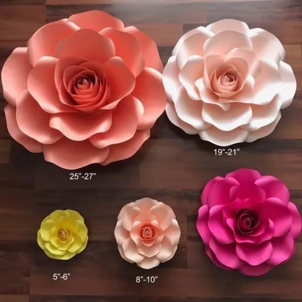 How to make handmade paper flowers with many beautiful paper flowers with complete illustrations