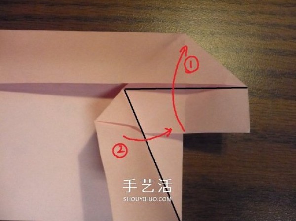 Heart-shaped gift box origami method and how to fold a covered and covered love box with illustrations