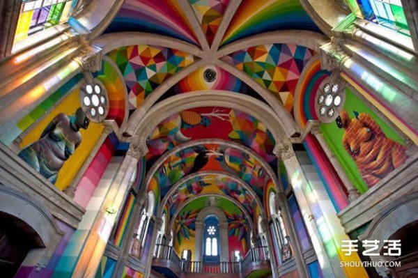 The combination of solemnity and trendiness, the renovation of a century-old church into an indoor skatepark