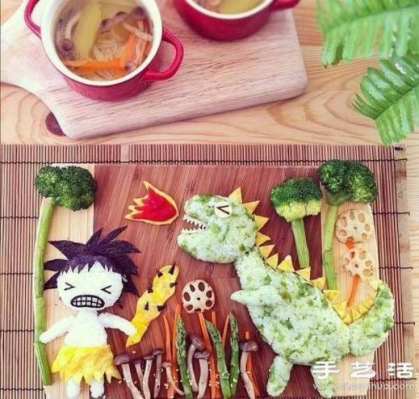 DIY cute and interesting creative food presentation