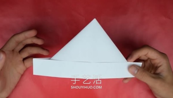 Wear it on your head when cleaning! How to fold a simple triangular hat