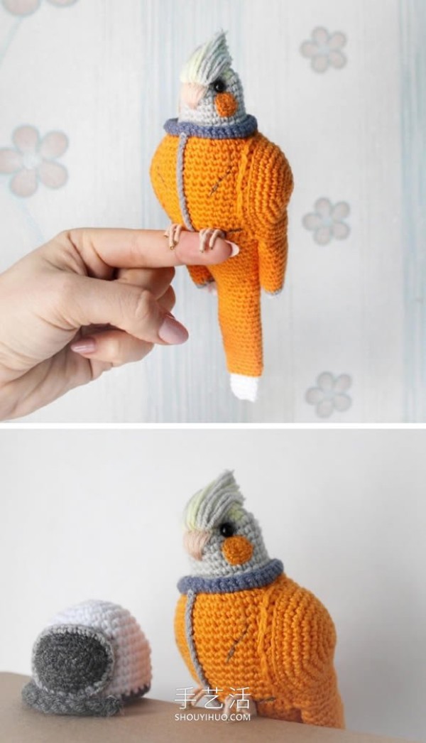 Lifelike birds! Pictures of hand-crocheted exquisite bird works