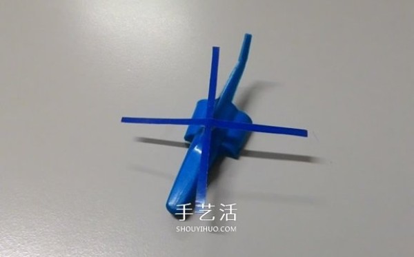 How to make a helicopter model with a ballpoint pen cap