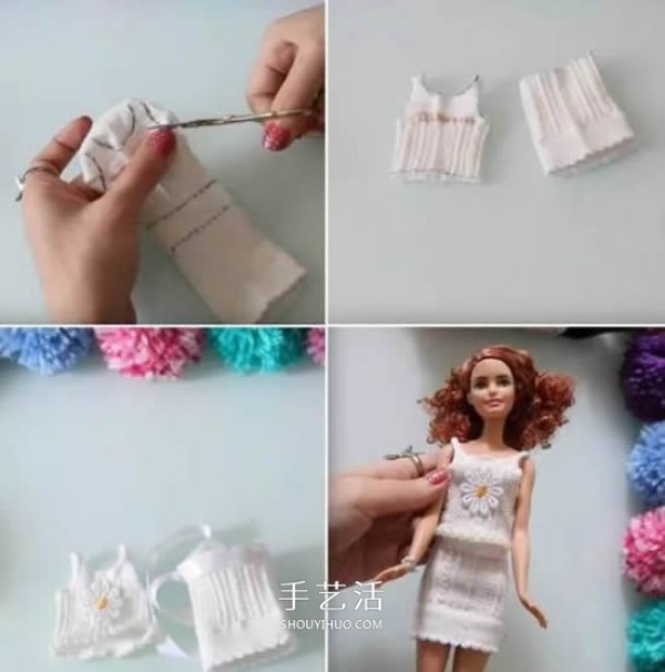 Simple use of socks to make doll clothes has these uses besides wearing them! 