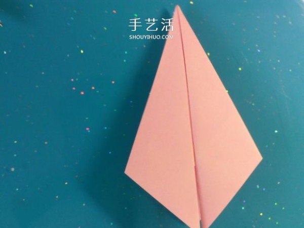 How to fold a 3D origami diamond into an oversized gift for your girlfriend