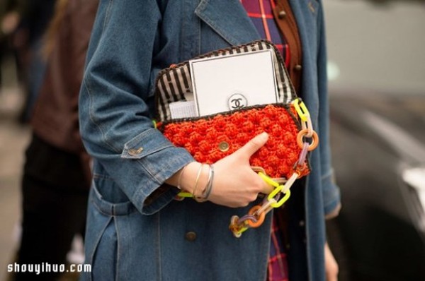 Womens Novelty Bags Appearing in Fashion Street Photos