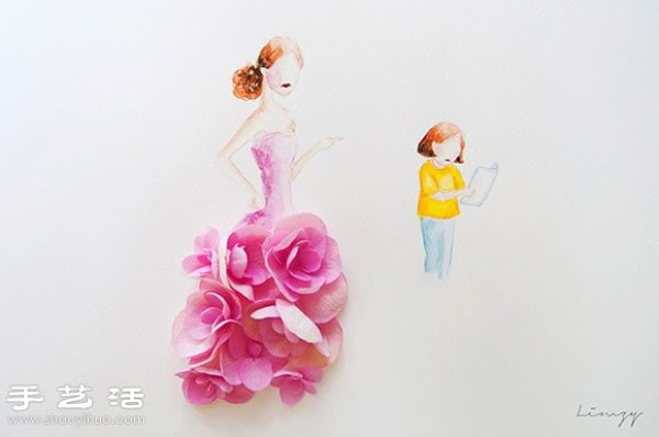 Creative DIY: Flowers + Painting tells the story of Mothers life