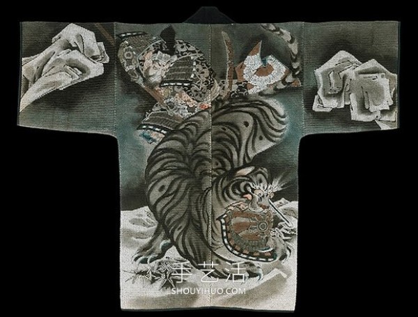 Survived the Zhurong disaster! Artistic paintings on Japanese firefighting jackets in the 19th century