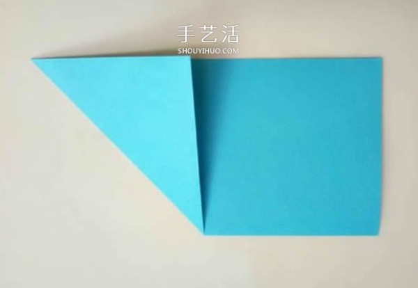 Five-cornered star origami illustration, how to fold an inner and outer double five-pointed star