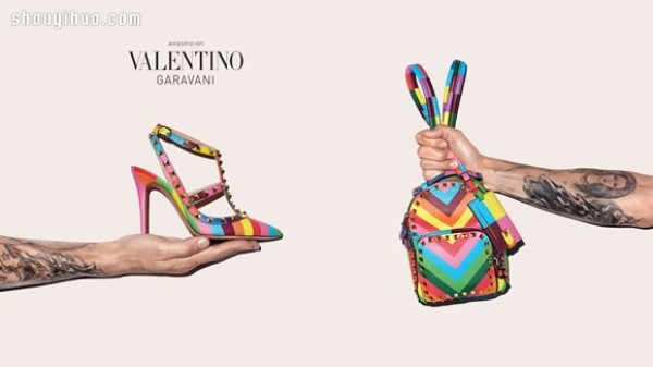 Valentino 2015 Early Spring Colorful Accessories Advertisement