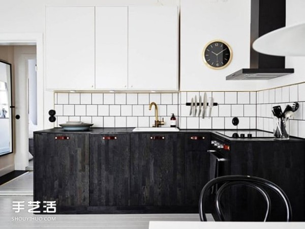 From now on you will fall in love with cooking: Nordic simple style kitchen design