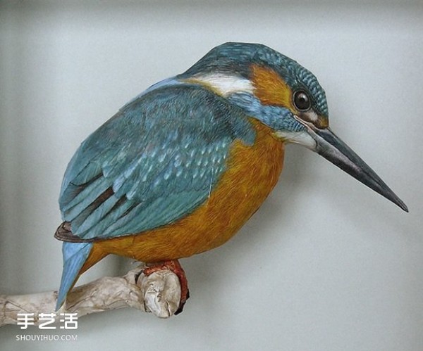 Pictures of master-level bird paper models with detailed paper bird models