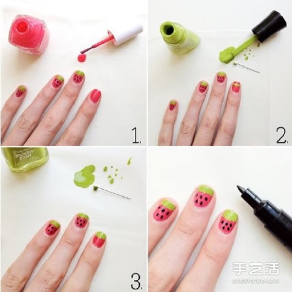 8 beautiful manicure steps and illustrated tutorials, save money and look beautiful! 