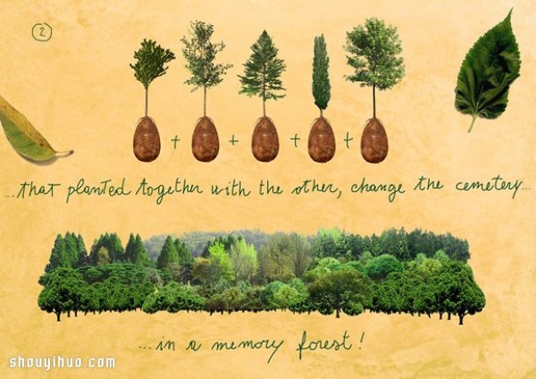 Can you accept the environmentally friendly burial that nourishes a tree? 