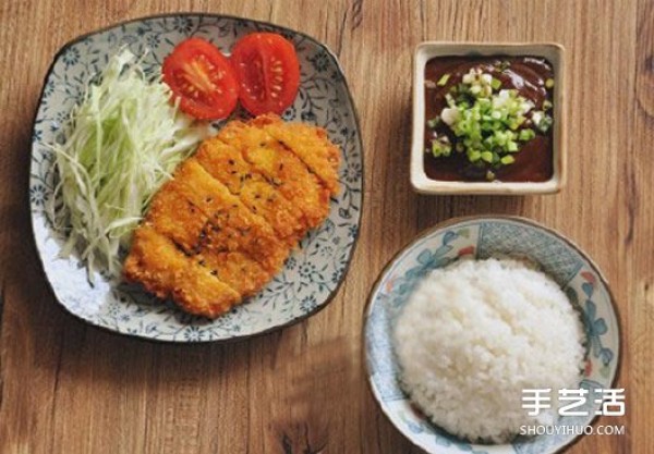 How to make miso pork chop rice, how to make miso pork chop rice