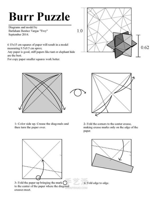 How to make bouquets from paper and folding steps for three-dimensional stars