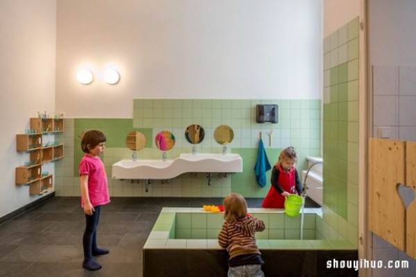 Decoration and layout design of forest kindergarten in Berlin, Germany