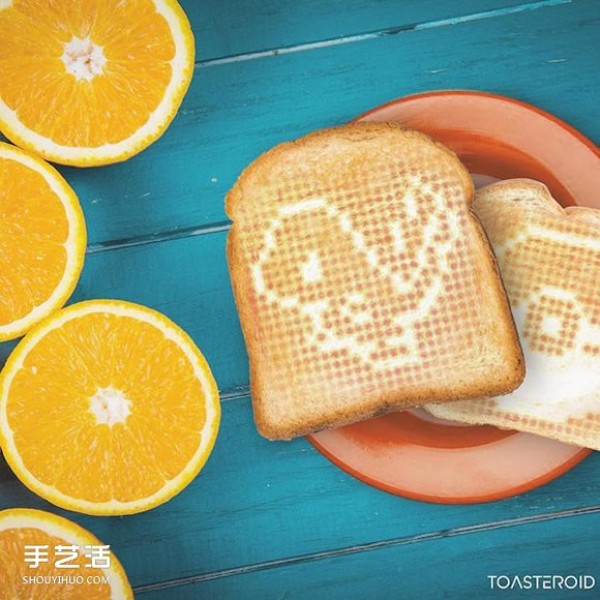 Toasteroid Smart Toaster Brands Golden Sweet Words with One Finger