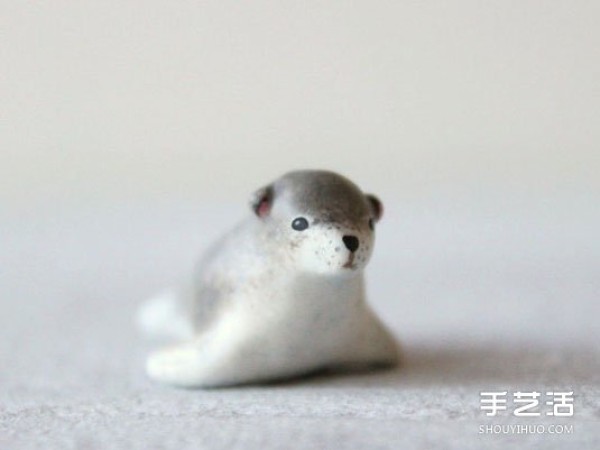 Animal-shaped mini clay dolls, super small and cute clay doll works