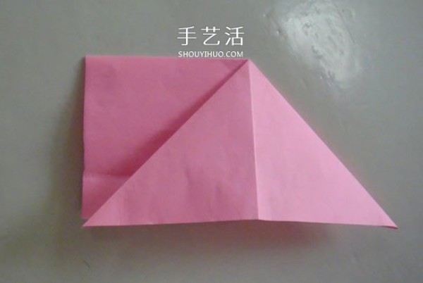 Kindergarten small class origami tutorial simple folding of a tropical fish