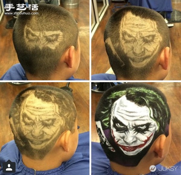 Creative prank hair design, do you dare to try it? 