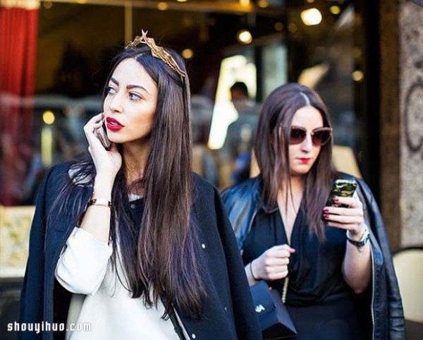 Tips for dressing up with hair accessories, see how fashionable girls deal with messy hair