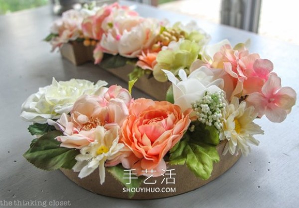 16 charming handicraft decorations made by DIY with various flowers