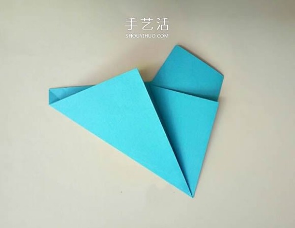 Five-cornered star origami illustration, how to fold an inner and outer double five-pointed star