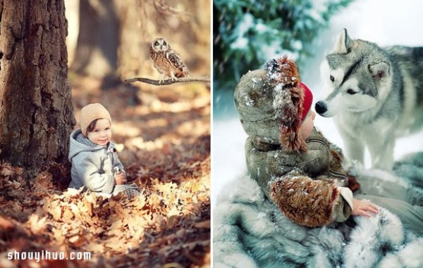 Double melting of hearts! Appreciation of photography works of children and animals