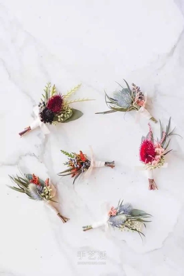 Four ways to make dried flowers, DIY beautiful gift ornaments by hand