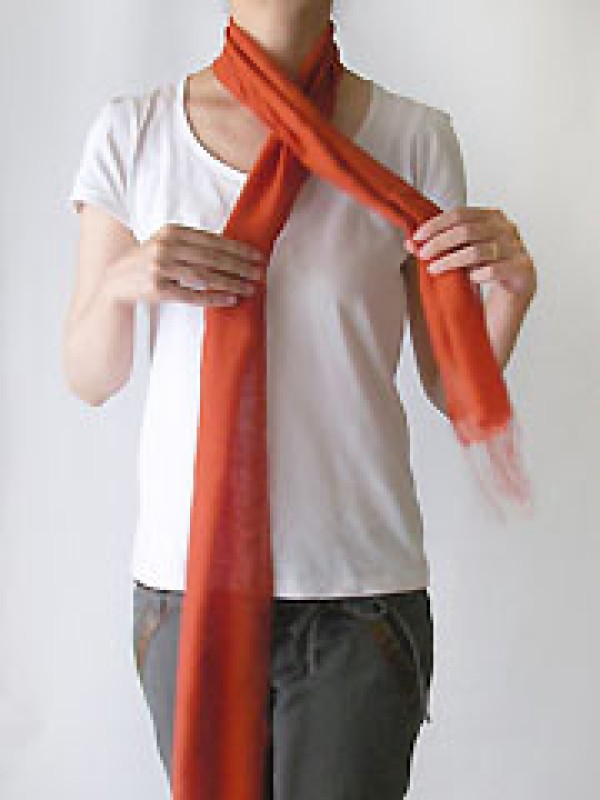 A comprehensive collection of 60 types of long scarf tying methods with various tying methods