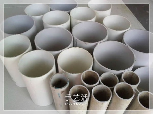 Tutorial on making garden sculptures from PVC pipes, how to make homemade PVC pipe sculptures