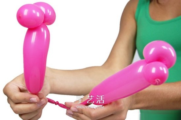 Illustrated balloon styling tutorial: Make a cute little pink pig step by step