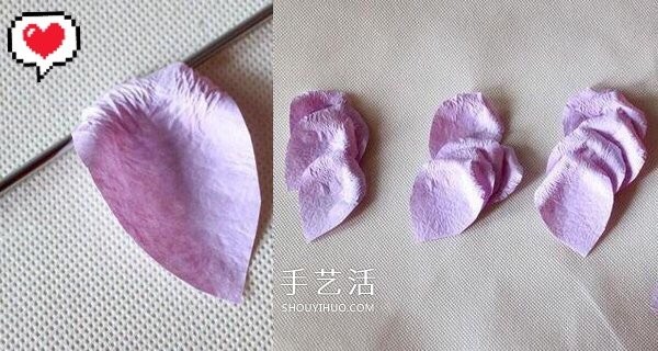 How to make roses from wrinkled paper/old wrapping paper, the shape is very realistic! 