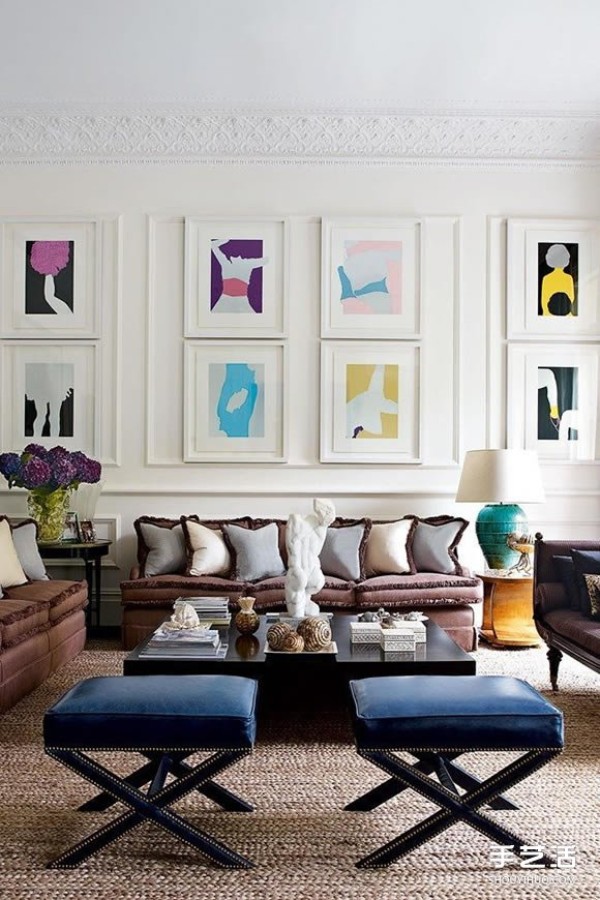 Tips for hanging art on the wall: including height and position