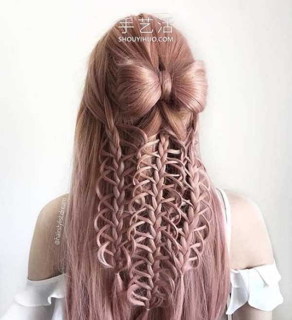 German Girls DIY Amazing Hairstyles Like Complex Crochet Patterns